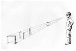 Eakins Perspektivstudie Av Pojke Visa Objekt Eakins Perspektivstudie Av Pojke Visa Objekt