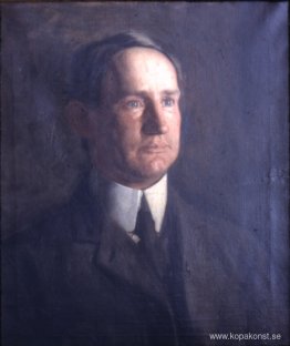 Porträtt av Frank Lindsay Greenwalt Porträtt av Frank Lindsay Greenwalt