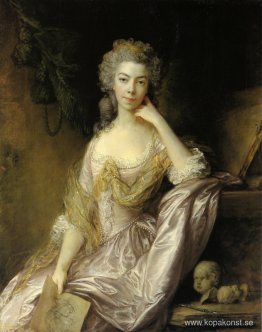 Porträtt av Mrs Drummond Porträtt av Mrs Drummond