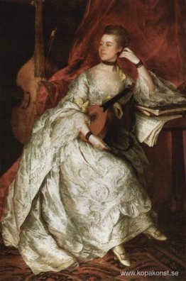 Porträtt av Ann Ford (senare Mrs. Thicknesse) Porträtt av Ann Ford (senare Mrs. Thicknesse)