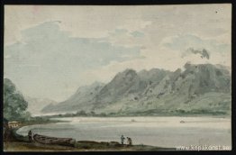 En sjö och berg i Westmorland En sjö och berg i Westmorland
