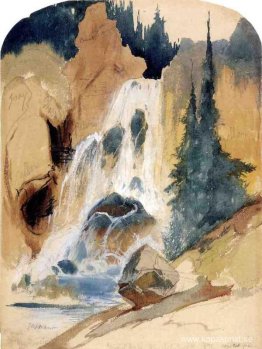 Crystal Falls (akvarell) Crystal Falls (akvarell)