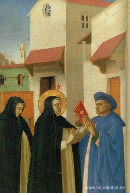 Jungfruns kröning (detalj) Jungfruns kröning (detalj)