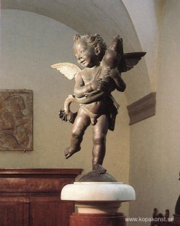 Putto med Dolphin Putto med Dolphin