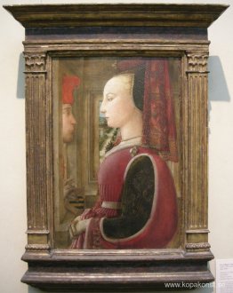 Porträtt av en man och en kvinna vid ett båge Porträtt av en man och en kvinna vid ett båge