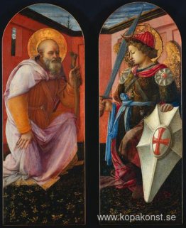 Sankt Antonius och ärkeängeln Mikael Sankt Antonius och ärkeängeln Mikael