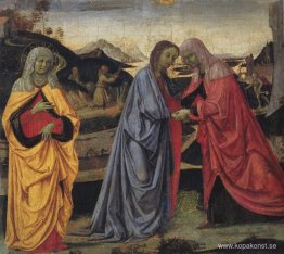 Besöket med St. Anne och St John Stigmata av St. Francis Besöket med St. Anne och St John Stigmata av St. Francis