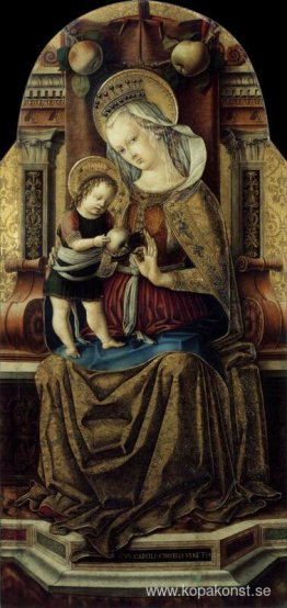 Jungfru och barn på tronen Jungfru och barn på tronen