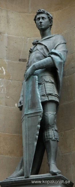 Staty av St George i Orsanmichele, Florens Staty av St George i Orsanmichele, Florens