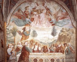 Tabernakel av Madonna delle Tosse: Jungfruns antagande Tabernakel av Madonna delle Tosse: Jungfruns antagande