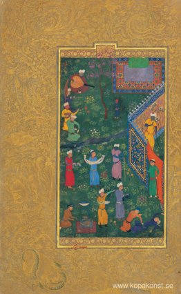 Sultan Hossein Mirza i Promenade (vänster del) Sultan Hossein Mirza i Promenade (vänster del)