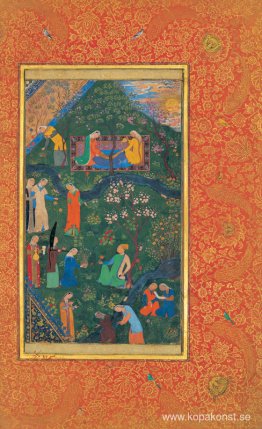 Sultan Hossein Mirza i Promenade (högra delen) Sultan Hossein Mirza i Promenade (högra delen)