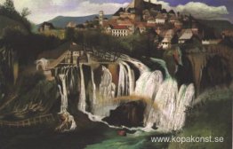 Vattenfall vid Jajce Vattenfall vid Jajce