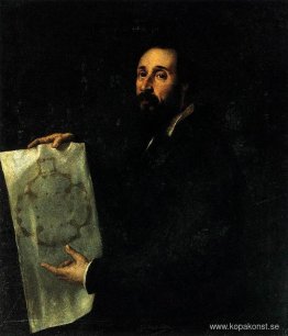 Porträtt av Giulio Romano Porträtt av Giulio Romano