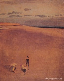 Stranden vid Selsey Bill Stranden vid Selsey Bill