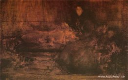 Brunt och guld: Porträtt av Lady Eden Brunt och guld: Porträtt av Lady Eden