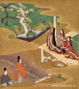 Illustration av Genji Monogatari (Wakamurasaki) Illustration av Genji Monogatari (Wakamurasaki)