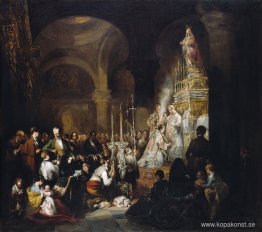 Misa mayor en una iglesia andaluza Misa mayor en una iglesia andaluza