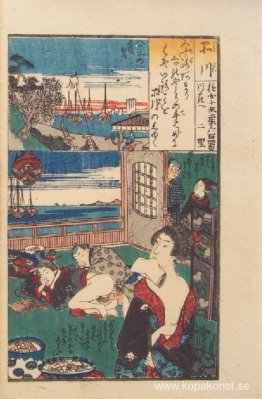 Tokaido 53 Stationer, Station #3, Kawasaki Tokaido 53 Stationer, Station #3, Kawasaki