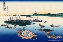 Tsukada Island i Musashi-provinsen Tsukada Island i Musashi-provinsen