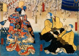 Shūka Bandō I som Shirabyōshi Hanako, Kichisaburō Arashi III som Shūka Bandō I som Shirabyōshi Hanako, Kichisaburō Arashi III som