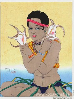 Basilio, Jeune Garcon de Saipan Tenat Des Coquillages. Marianes Basilio, Jeune Garcon de Saipan Tenat Des Coquillages. Marianes