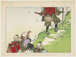 Procession av pilgrimer Procession av pilgrimer