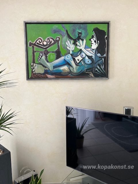 Detta motiv, handmålat av våra konstnärer