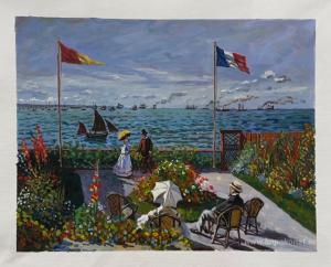 Trädgård vid Sainte-Adresse