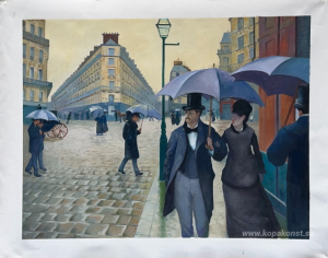 Paris, en regnig dag