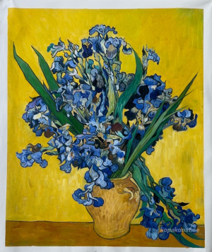 Stilleben med iris