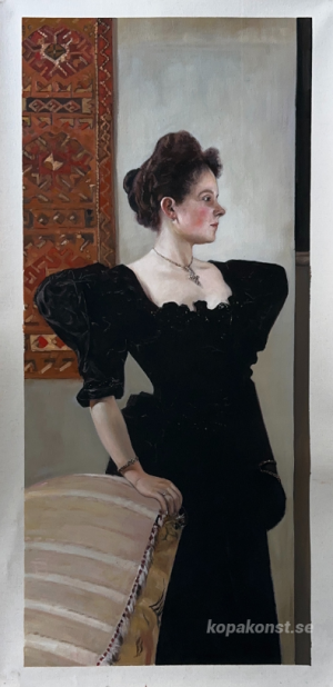 Porträtt av Marie Breunig