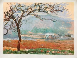 Landskap vid Giverny