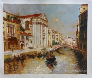 En venetiansk kanal