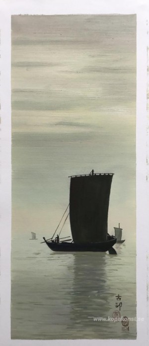 Fiskebåtar till sjöss
