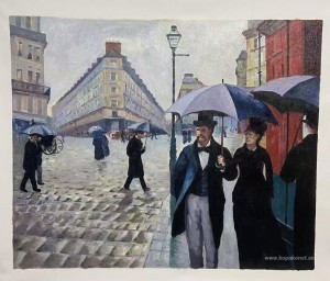 Paris, en regnig dag 