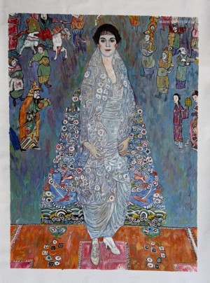 Porträtt av friherrinnan Elisabeth Bachofen-Echt