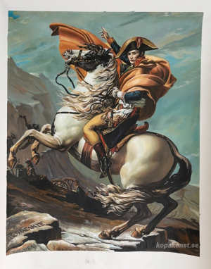 Napoleon korsar Alperna vid St Bernardpasset, 20 maj 1800