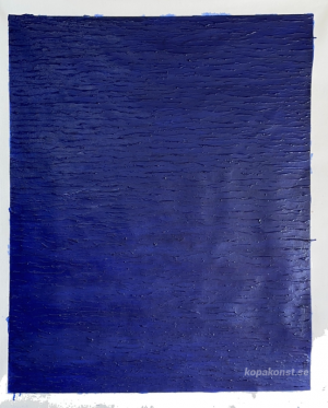Untitled Blue Monochrome