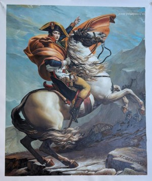 Napoleon korsar Alperna vid St Bernardpasset, 20 maj 1800