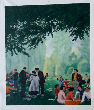 I parken