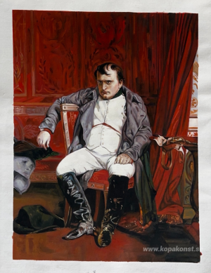 Napoléon Bonaparte abdikerade i Fontainebleau