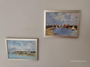 Trouville. Jettys lågvatten.