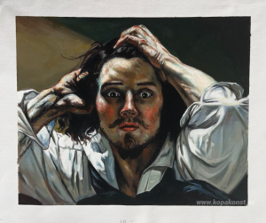 Den desperate mannen (självporträtt)