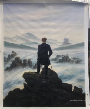 Vandraren ovanför dimhavet