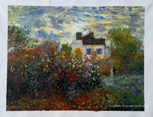 Monets trädgård i Argenteuil