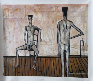 Deux hommes nus