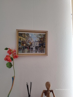 Plats från en knoll Montmartre