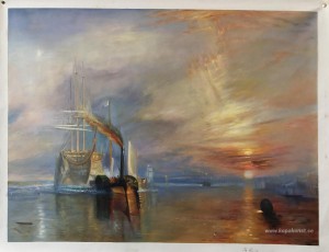 The Fighting Temeraire drog till sin sista koj för att brytas up