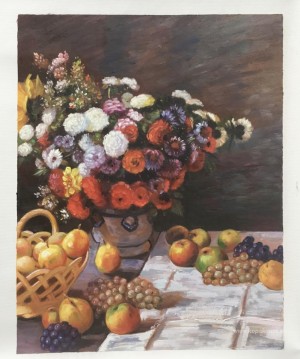 Blommor och frukt